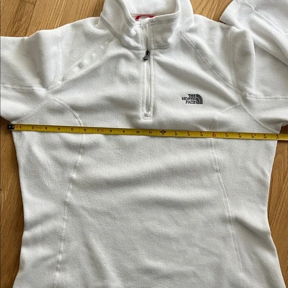 The North Face Women's Teal and White Quarter-Zip Tops - Picture 12 of 16